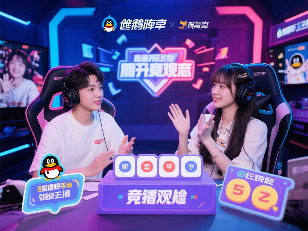 企鹅电竞主播竞猜活动新玩法，直播间互动热潮全面引爆！