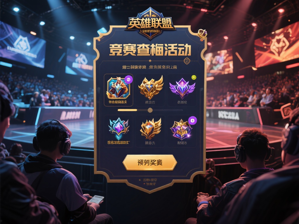 英雄联盟电竞竞猜抽皮肤，赢取稀有奖励绝佳机会不容错过！