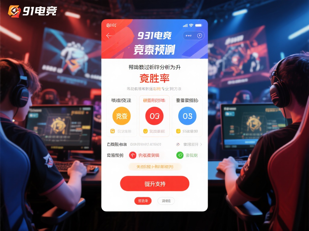 91电竞竞猜预测：精准数据分析助玩家稳赢战局！