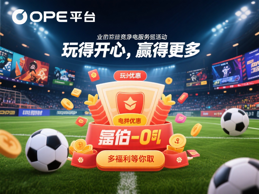 足球竞猜OPE电竞优惠活动火爆开启，超值福利等你来拿！