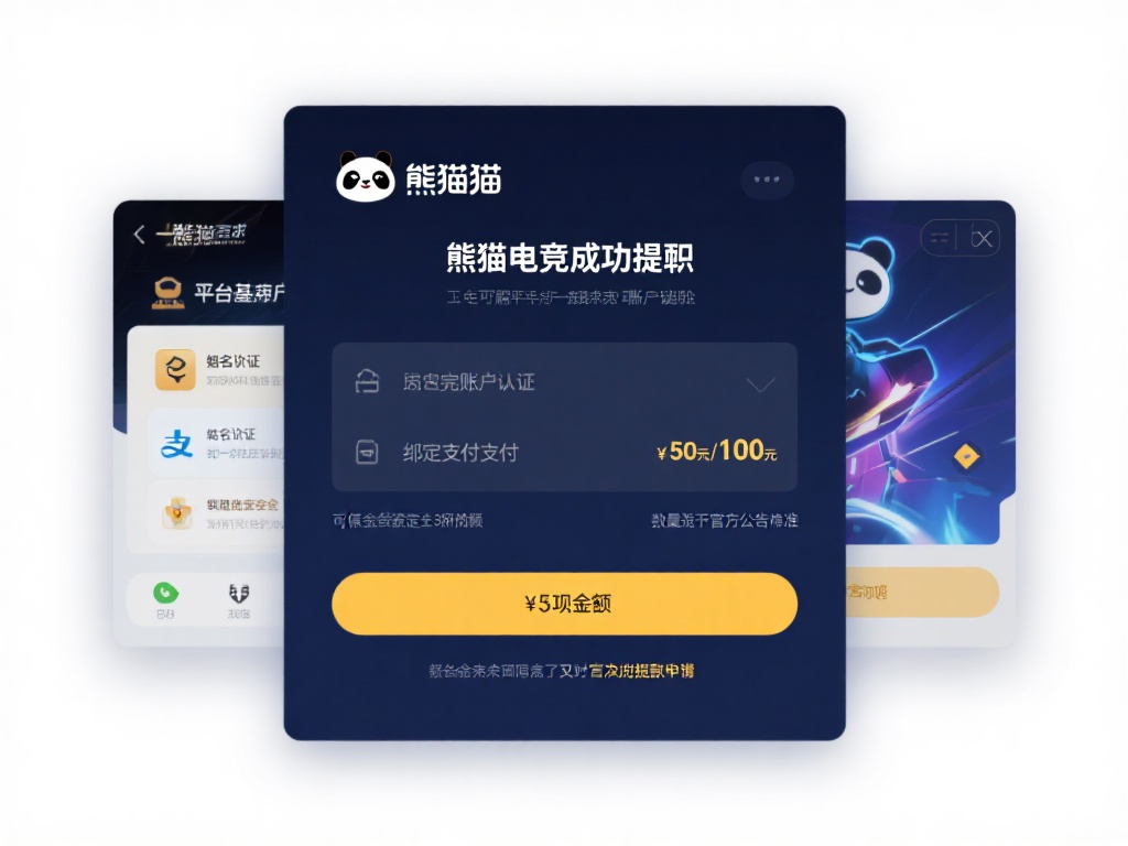 熊猫电竞竞猜能提现吗?平台提现规则与注意事项全解析 想要在熊猫电竞成功提现,首先需要了解平台的基本要求