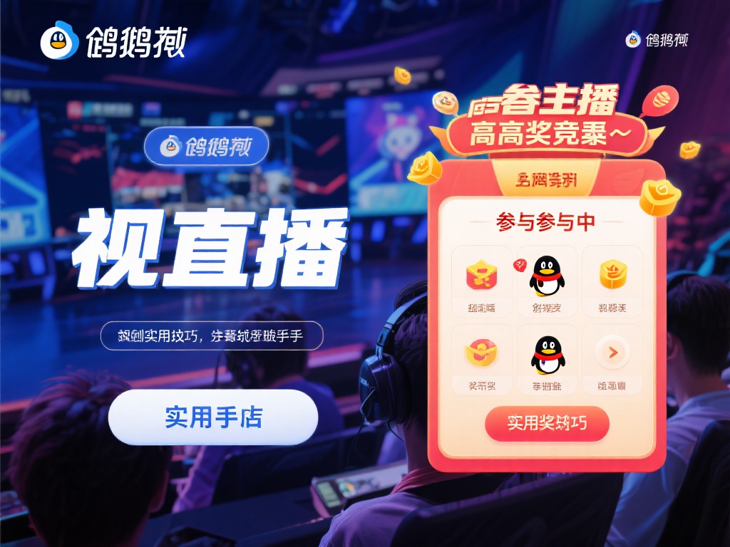 企鹅电竞主播竞猜全攻略:参与技巧与奖励获取秘籍 在如今的电竞热潮中,观看直播已经成为许多玩家的日常