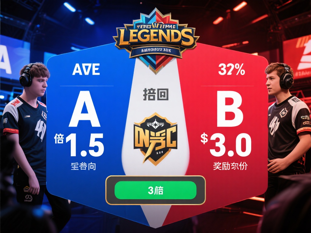 比如，在一场《英雄联盟》比赛中，A队倍率为1.5，